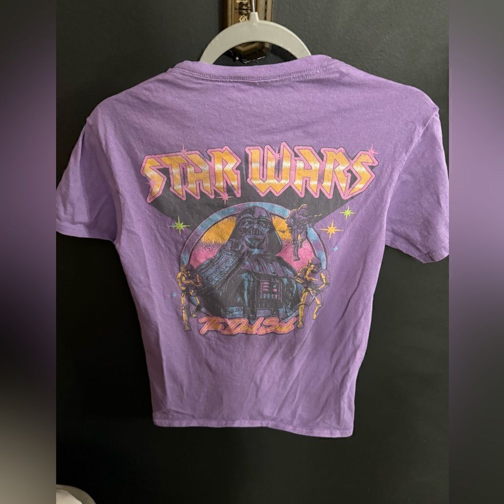 Star Wars The Dark Side Purple TShirt Men's NWOT